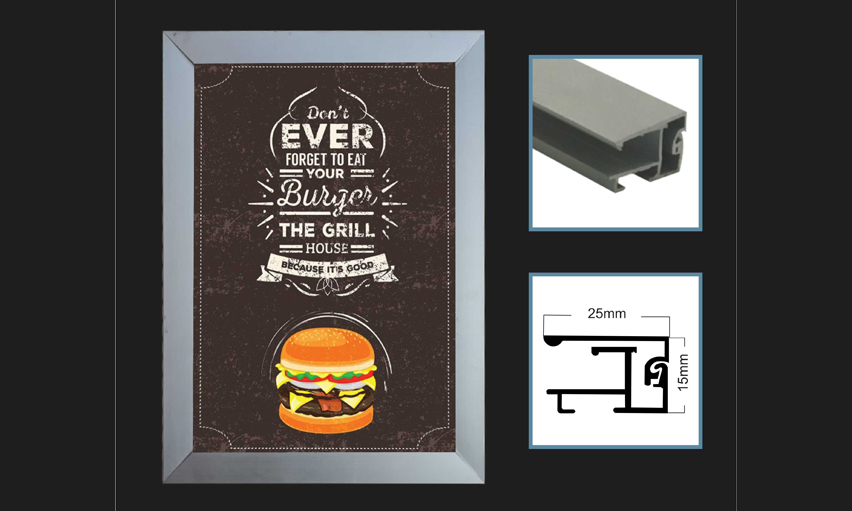 ALUMINIUM CLIPON FRAME-P4